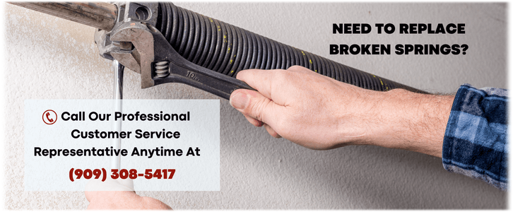 Broken Garage Door Spring Repair Chino CA